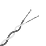 RS PRO Type J Thermocouple Wire, 50m, Unscreened, PTFE Insulation, +260°C Max, 7/0.2mm