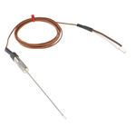 RS PRO Type T Thermocouple 100mm Length, 1.6mm Diameter → +250°C