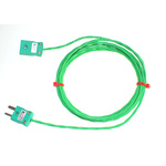 RS PRO Type K Thermocouple & Extension Wire, 10m, Screened, PFA Insulation, +260°C Max