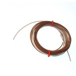 RS PRO Type T Thermocouple Wire, 10m, Unscreened, PTFE Insulation, +260°C Max, 1/0.376mm