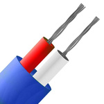 RS PRO Type K Thermocouple Wire, 10m, Unscreened, PVC Insulation, +105°C Max, 7/0.2mm
