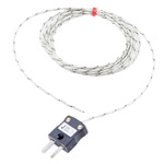 RS PRO Type J Thermocouple 2m Length, 1/0.3mm Diameter → +350°C