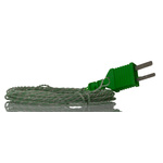RS PRO Type K Thermocouple 3m Length, 1/0.3mm Diameter → +250°C