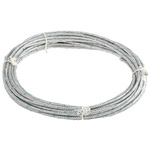 Jumo Type K Thermocouple & Extension Wire, 10m, Unscreened, Fibreglass Insulation, +350°C Max