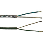 Jumo Type K Thermocouple & Extension Wire, 10m, Unscreened, Fibreglass Insulation, +350°C Max