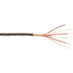 RS PRO Resistance Thermometer Detector (RTD) Wire, 10m, Screened, PFA Insulation, +260°C Max, 7/0.2mm