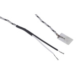 RS PRO Type J Thermocouple 2m Length, 0.2mm Diameter → +350°C