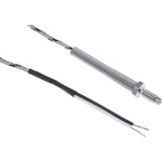 RS PRO Type J Thermocouple 2m Length, 0.2mm Diameter → +400°C
