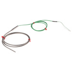 RS PRO Type K Thermocouple 1m Length, 3mm Diameter → +1100°C