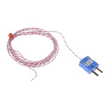 RS PRO Type T Thermocouple 2m Length, 0.2mm Diameter → +250°C