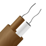 RS PRO Type T Thermocouple Wire, 50m, PTFE Insulation, +260°C Max, 7/0.2mm