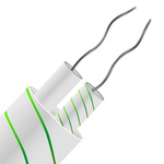 RS PRO Type K Thermocouple Wire, 25m, Glass Fibre Insulation, +350°C Max, 1/0.508mm