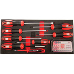 RS PRO Engineers Pozidriv, Slotted Screwdriver Set 39 Piece