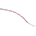 RS PRO Type T Thermocouple 2m Length, 1/0.3mm Diameter → +250°C
