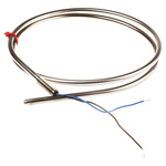 RS PRO Type K Thermocouple 1m Length, 6mm Diameter → +1100°C