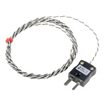 RS PRO Type J Thermocouple 2m Length, 1/0.2mm Diameter → +250°C
