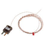 RS PRO Type T Thermocouple 2m Length, 1/0.2mm Diameter → +250°C