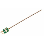 RS PRO Type K Thermocouple 250mm Length, 2mm Diameter → +1100°C