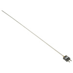 RS PRO Type J Thermocouple 500mm Length, 3mm Diameter → +760°C
