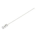 RS PRO SYSCAL Type K Thermocouple 300mm Length, 1.5mm Diameter → +1100°C