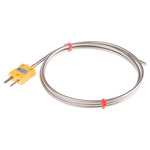 RS PRO SYSCAL Type K Thermocouple Connector 3 x 1000mm Diameter, -40°C → +1100°C