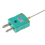 RS PRO SYSCAL Type K Thermocouple 250mm Length, 1.5mm Diameter → +1100°C