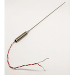 RS PRO Type K Thermocouple 1m Length, 1.5mm Diameter → +1100°C