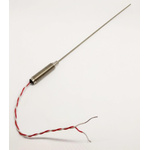 RS PRO Type K Thermocouple 2m Length, 6mm Diameter → +1100°C
