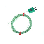 RS PRO Type K Thermocouple 10m Length, 1/0.2mm Diameter, -75°C → +250°C