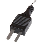 RS PRO Type J Thermocouple 1m Length, 1/0.2mm Diameter → +250°C