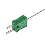 RS PRO Type K Thermocouple 150mm Length, 1mm Diameter → +800°C