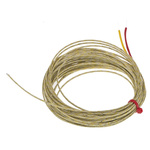 RS PRO Type K Thermocouple 10m Length, 1/0.3mm Diameter → +250°C