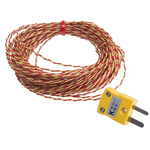 RS PRO Type K Thermocouple 10m Length, → +250°C