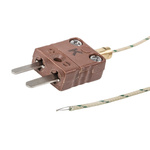 Reckmann Type K Thermocouple 500mm Length, 1.4mm Diameter → +900°C