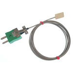 RS PRO Type K Thermocouple 25mm Length, → +350°C