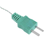 RS PRO Type K Thermocouple 3m Length, 1/0.3mm Diameter → +260°C