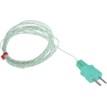 RS PRO Type K Thermocouple 3m Length, 1/0.3mm Diameter → +260°C
