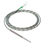 OmronSmooth Tube Type J Temperature Sensor 100mm Length, 6mm Diameter, 0°C → 400°C