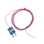 RS PRO Type T Thermocouple 3m Length, , -75°C → +250°C