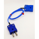 RS PRO Type K Thermocouple 10m Length, 7/0.2mm Diameter → +105°C
