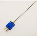 RS PRO Type K Thermocouple 1m Length, 1.5mm Diameter → +1100°C