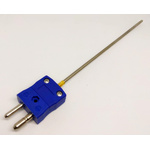 RS PRO Type K Thermocouple 150mm Length, 3mm Diameter → +1100°C