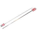 ElectrothermMTE282 Type N Thermocouple 300mm Length, 1.5mm Diameter → +220°C