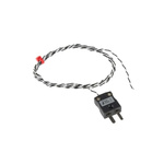 RS PRO Type J Thermocouple 1m Length, 1/0.2mm Diameter, -75°C → +250°C