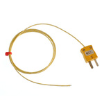 RS PRO Type K Thermocouple 1m Length, 1/0.3mm Diameter, -60°C → +400°C