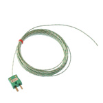 RS PRO Type K Thermocouple 10m Length, 1/0.3mm Diameter, -60°C → +400°C