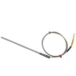 RS PRO Type K Thermocouple 150mm Length, 4.5mm Diameter, -60°C → +350°C