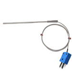 RS PRO Type K Thermocouple 150mm Length, 4.5mm Diameter, -60°C → +350°C