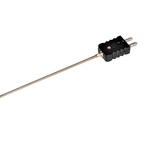 Electrotherm282 Type J Thermocouple 300mm Length, 3mm Diameter, 0°C → +700°C
