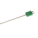 Electrotherm282 Type K Thermocouple 500mm Length, 3mm Diameter, 0°C → +1000°C